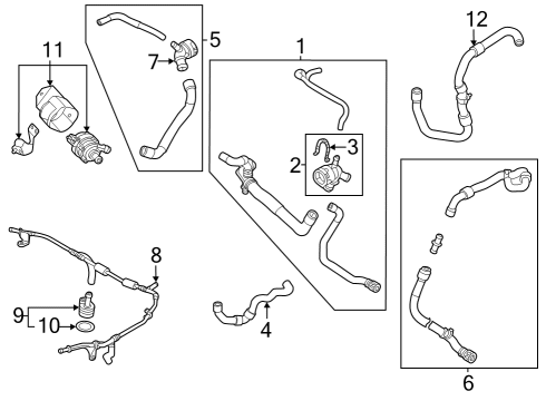 Volkswagen N-912-024-04 Lower Hose Clamp Volkswagen N-912-024-04 Lower Hose Clamp