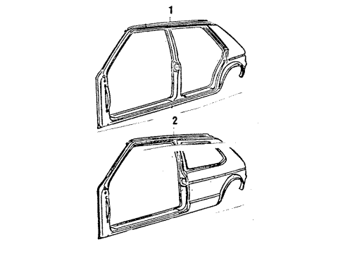 Volkswagen 177-809-601-A Uniside Assembly Volkswagen 177-809-601-A Uniside Assembly