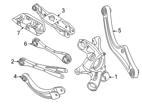 Volkswagen WHT-001-796-B Rear Lower Control Arm Adjust Cam Volkswagen WHT-001-796-B Rear Lower Control Arm Adjust Cam