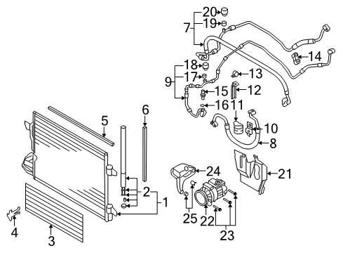 Volkswagen 1K0-260-885-B Support Bracket Volkswagen 1K0-260-885-B Support Bracket